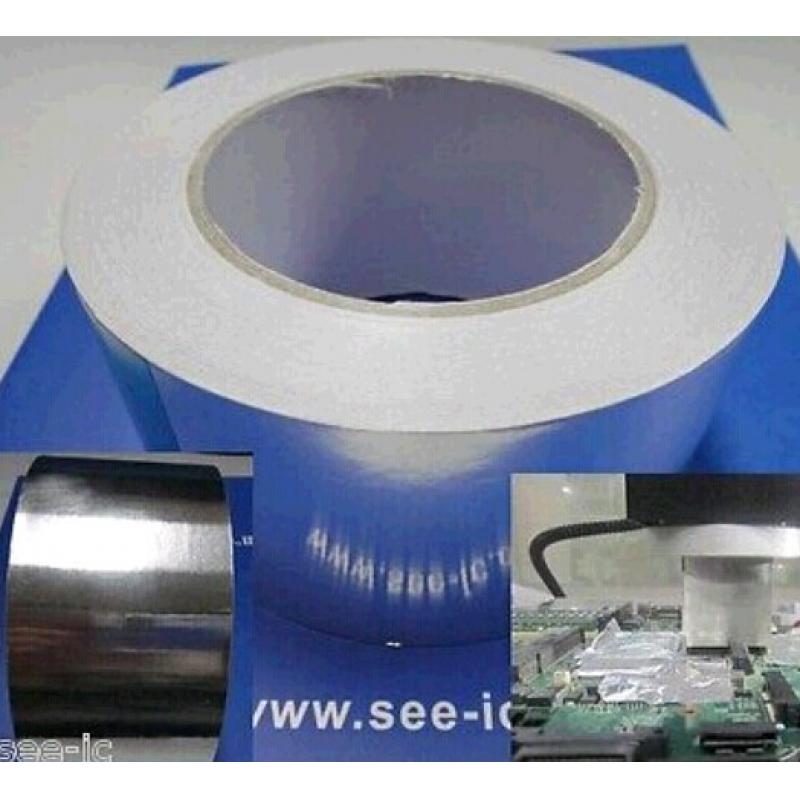 Aluminium Foil Tape 6cm 40mx0.06MM Roll Ideal For Heat Reflection